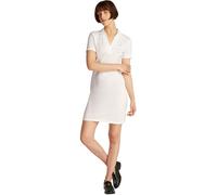 Tommy Hilfiger Robe Polo Femme Slim Fit V-Neck Courte, Blanc (Ecru), XL