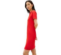 Tommy Hilfiger Robe Polo Ouverte pour Femme, Coupe ajustée, Taille M