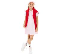 Tommy Hilfiger Robe Polo plissée Fille SS KG0KG08342 Roses, Rose (Rose nacré), 16 Ans