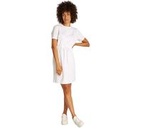 Tommy Hilfiger Robe T-Shirt Femme avec Ceinture, Blanc (Ecru), 3XL