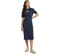 Tommy Hilfiger Reg Script Tee Dress SS Ww0Ww43830 Robe T-Shirt, Blue (Dark Night Navy), L Femme