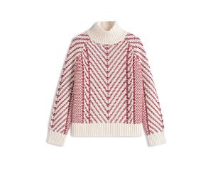 TOMMY HILFIGER Rollkragenpullover rouge | M