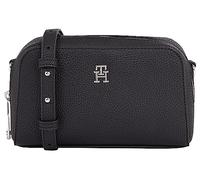 Tommy Hilfiger Femme Sac à Bandoulière Emblem Crossover Petit, Multicolore (Black), Taille Unique