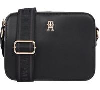 Tommy Hilfiger Sac à Bandoulière Femme Logotape Camera Bag Large Bandoulière, Noir (Black), Taille Unique