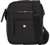 Tommy Hilfiger pour homme. AM0AM09504 Sac à bandoulière Reporter petit noir (OSFA), Casuel, Polyuréthane