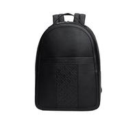 Tommy Hilfiger - Sac à dos Central Monogramme - unisex - Sacs - Noir - Taille: ONE Size