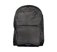 Tommy Hilfiger - Sac à dos noir en nylon avec compartiment pour ordinateur portable - Homme - Sacs - Noir - Taille: ONE Size