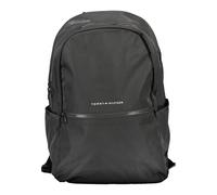 Tommy Hilfiger - Sac à dos noir pour homme avec compartiment pour ordinateur portable - Homme - Sacs - Noir - Taille: ONE Size