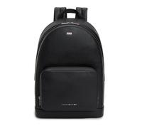 TOMMY HILFIGER Sac à dos 'Signature Tape Plaque Dome' noir, Taille One Size
