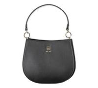 Tommy Hilfiger - Sac à Main Noir pour Femme avec Bandoulière Réglable et Fermeture Éclair - Femme - Sacs - Noir - Taille: ONE Size