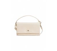 Tommy Hilfiger - Sac Bandoulière Convertible Moderne à Fermoir Pivotant - Femme - Sacs - Beige - Taille: ONE Size
