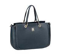 Tommy Hilfiger Sac Femme TH Emblem Satchel Fermeture Éclair