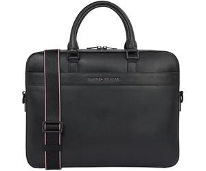 Tommy Hilfiger Sac pour Ordinateur Portable Homme Corp Élégant, Noir (Black), Taille Unique