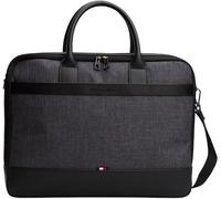 Tommy Hilfiger Th Nylon Travel Computer Bag Mel Am0am13556, Sac d'ordinateur Homme, Black (Melange), Taille Unique