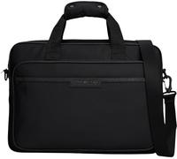 Tommy Hilfiger Sac pour Ordinateur Portable Homme Repreve avec Passant pour Poignée de Valise, Noir (Black), Taille Unique