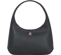 Tommy Hilfiger Femme Sac Staple avec Fermeture Éclair, Multicolore (Black), Taille Unique