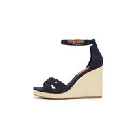 TOMMY HILFIGER Sandales bleu marine / marron, Taille 38