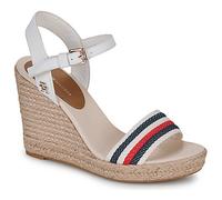 Espadrilles Tommy Hilfiger CORPORATE WEDGE pour Femme 40 Blanc