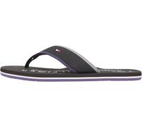 Tommy Hilfiger Sandales de plage HILFIGER TUMBLE FM0FM05710 pour homme, noir (noir), 44, Black, 44 EU