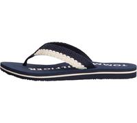 Tommy Hilfiger Sandales d'été Th Crochet FW0FW09417 pour femme, bleu, 38