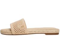 Tommy Hilfiger Sandales Femme Knit Mesh Espadrille en Maille, Beige (Clayed Pebble), 37