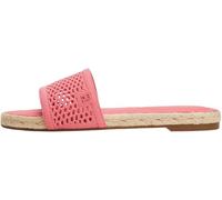 Tommy Hilfiger Sandales Femme Knit Mesh Espadrille en Maille, Rouge (Washed Cherry), 40