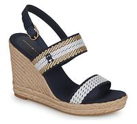 Tommy Hilfiger Sandales GOLDEN WEBBING WEDGE in Marine 41