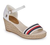 Espadrilles a talon compense Tommy Hilfiger Ref 59674 Ecru 40