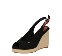 Espadrilles Tommy Hilfiger FLAG HIGH WEDGE ESPA pour Femme 42 Noir