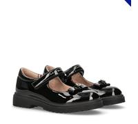 Tommy Hilfiger Scarpe Con finitura verniciata e Velcro, Zahira, Nero, 32