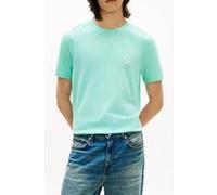 Tommy Hilfiger Script Monogram T-shirt Arctic Aqua Taille: XL | T-Shirts Outlet | Homme | Cyan