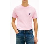 Tommy Hilfiger Script Monogram T-shirt Classic Pink Taille: S | T-Shirts Outlet | Homme | Rose