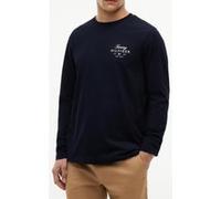 Tommy Hilfiger Script Stack Ls Regular Desert Sky Taille: S | Manches longues Outlet | Homme