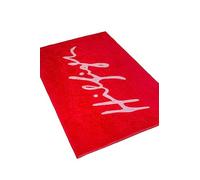 Tommy Hilfiger Serviette de Plage Piscine Spa Coton éponge avec imprimé 180x100 cm (Environ) Article XM0XM02379 Serviette, XK3 Red Alert, Taille Unique