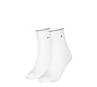 Tommy Hilfiger Shine Chaussettes Courtes, Blanc, 39-42 Femmes