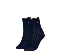 Tommy Hilfiger Shine Chaussettes Courtes, Navy, 3-5 Femmes