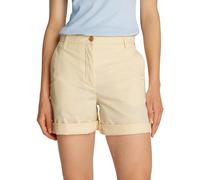 Tommy Hilfiger Short Chino Femme Mom Fit, Ivoire (Ivory Petal), 42