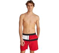 Tommy Hilfiger Short de Bain Homme Long Drawstring avec Cordon de Serrage, Rouge (Primary Red), S