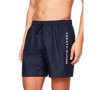Tommy Hilfiger Short de Bain Homme Medium Drawstring Mi-Long, Bleu (Desert Sky), L