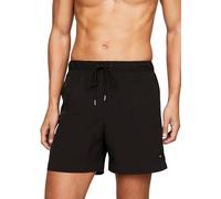 Tommy Hilfiger Short de Bain Homme Medium Drawstring Mi-Long, Noir (Black), S