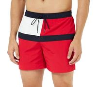 Tommy Hilfiger Short de Bain Homme Medium Drawstring Mi-Long, Rouge (Primary Red), XXL