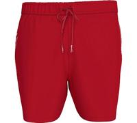 Tommy Hilfiger Short de Bain Homme Medium Drawstring Tape avec Cordon de Serrage, Multicolore (Medium Red), S