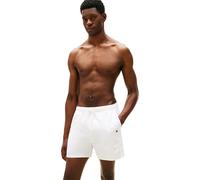 Tommy Hilfiger Short de Bain Moyen avec Cordon de Serrage et Poche zippée pour Homme, Jaune (Ivoire pétale), Taille L