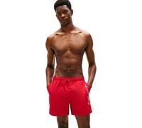 Tommy Hilfiger Short de Bain Moyen avec Cordon de Serrage et Poche zippée pour Homme UM0UM03748 - Rouge (Rouge Moyen), S