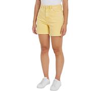 Tommy Hilfiger Short en Denim Femme Straight Short Court, Jaune (Dawn Yellow), 31W