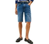 Tommy Hilfiger Short en Denim Homme Brooklyn Regular Fit, Bleu (Vista Blue), 33W