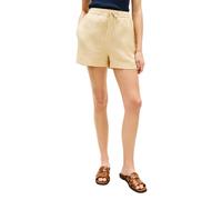 Tommy Hilfiger - Linen Pull-On Short - Femme - Shorts - Beige - Taille: 38 FR
