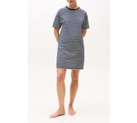 Tommy Hilfiger Short Sleeve Mini Dress, Loose Fit, Blue Taille: L | Robes Mini Outlet | Femme | Bleu