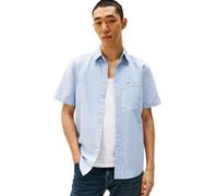 Tommy Hilfiger Short Sleeve Oxford Shirts in Regular Fit, Men's Button Down Shirts Chemises Oxford à Manches Courtes en Coupe Droite boutonnées pour Homme Homme