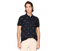 Tommy Hilfiger Short Sleeve Polo Shirts in Regular Fit with Stretch and Organic Pique Cotton Polo à Manches Courtes en Coupe régulière avec Coton piqué Stretch et Bio Homme (Lot de 1)